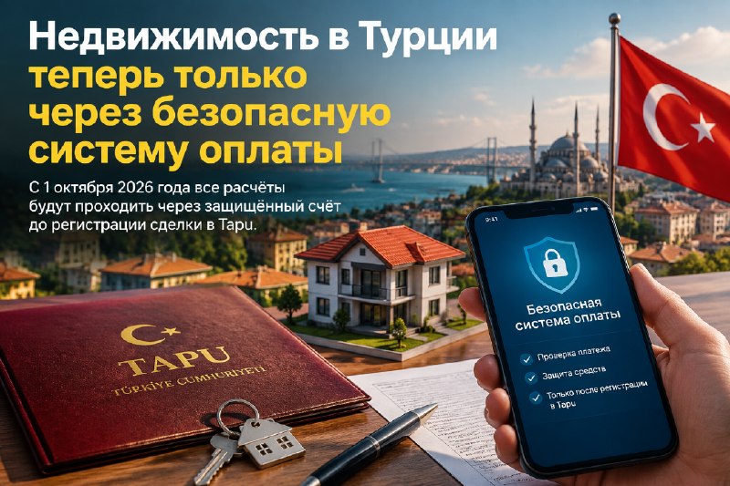 Безопасные сделки при покупке жилья в Турции