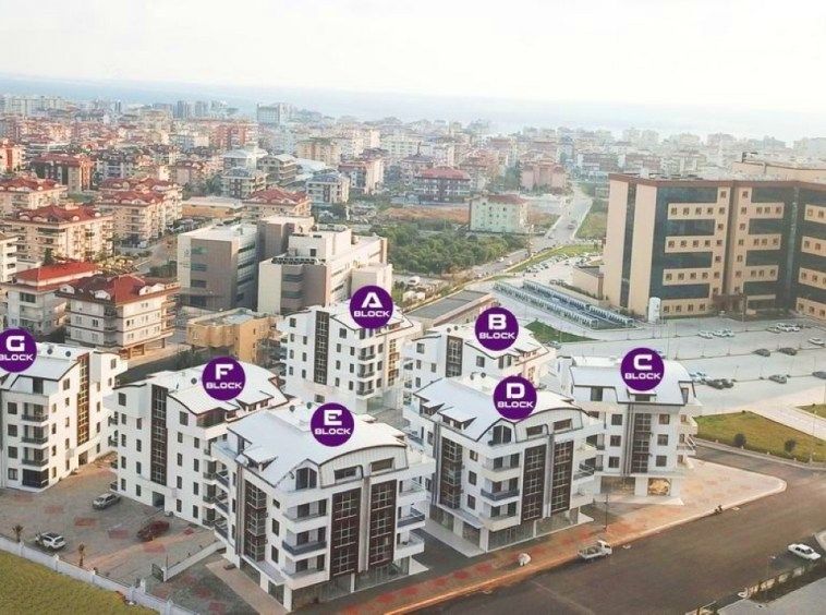 В продаже помещение на первом этаже в районе  Оба - Алания