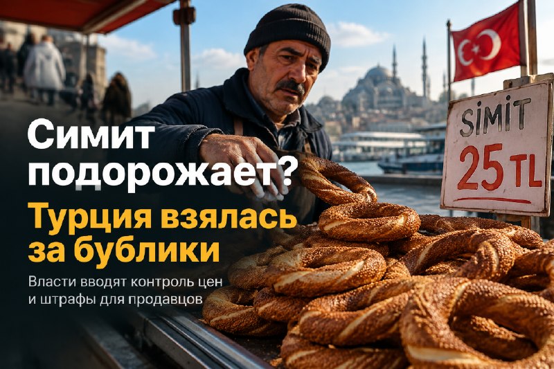 Турция зафиксировала цену на симит