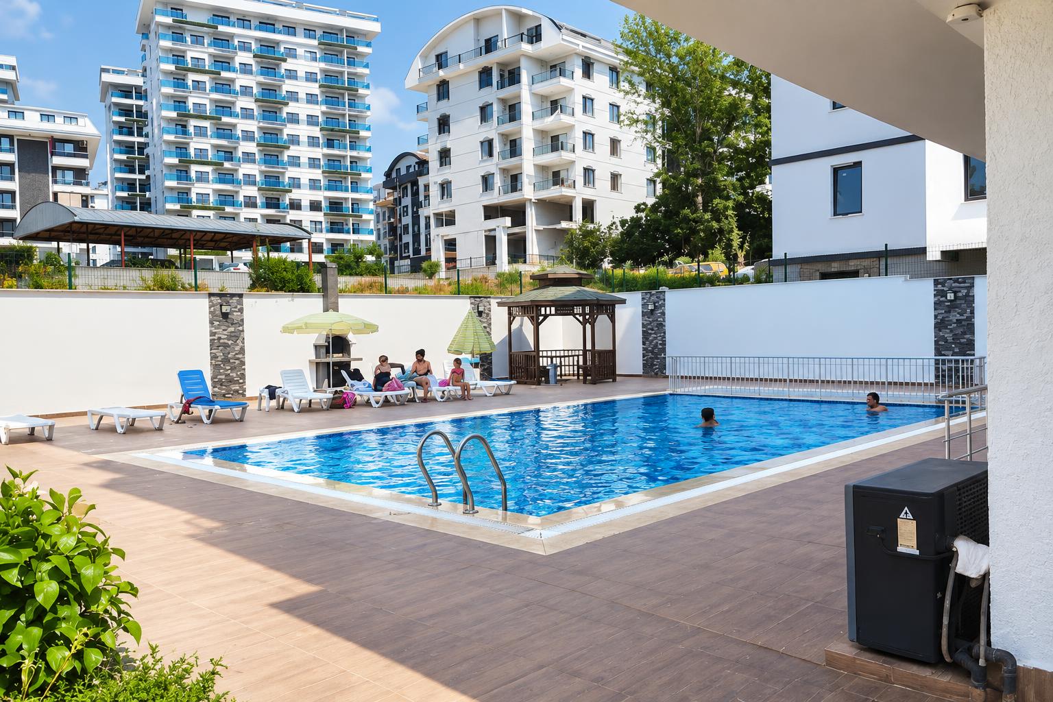 Уютная меблированная квартира в Махмутлар