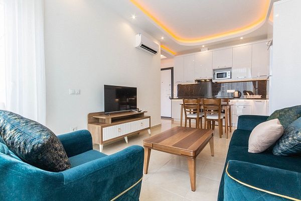 Квартира 1+1 с мебелью в Каргыджаке - Турция