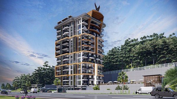 Новый проект жилого комплекса в районе Махмутлар (№1443)