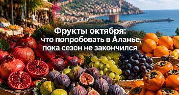 Фрукты осени в Аланье