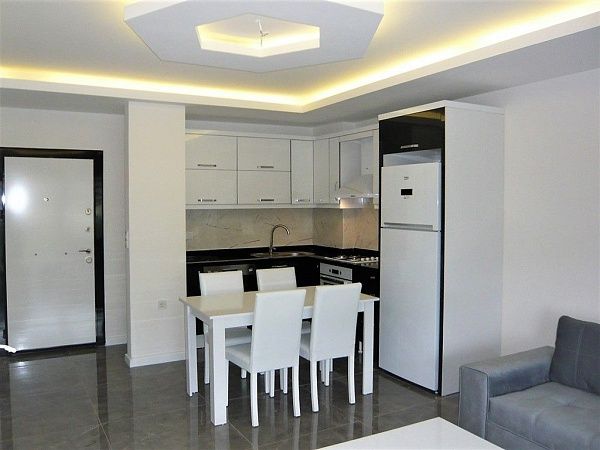 Новая квартира 1+1 в Махмутлар с мебелью (№431)