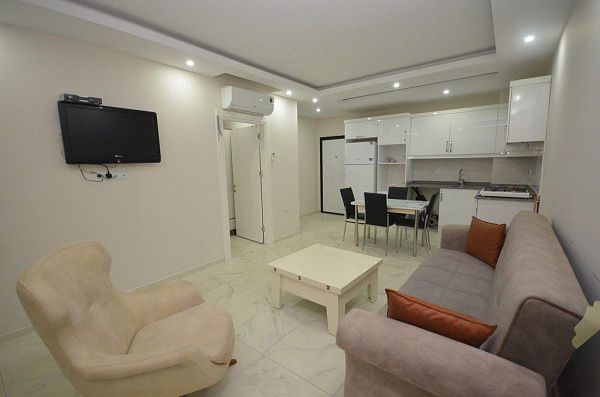 Квартира 1+1 в Махмутларе - без мебели