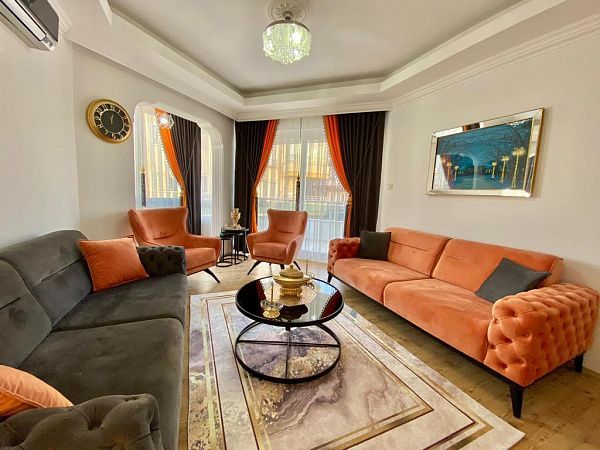 Красивые меблированные апартаменты 2+1 - район Махмутлар Турция (№1139)